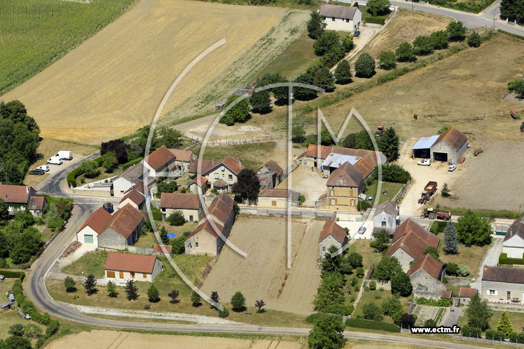 Photo arienne de Villiers-les-Hauts
