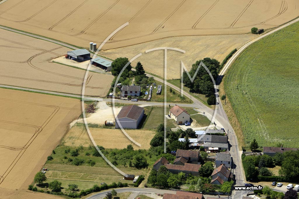 Photo arienne de Villiers-les-Hauts