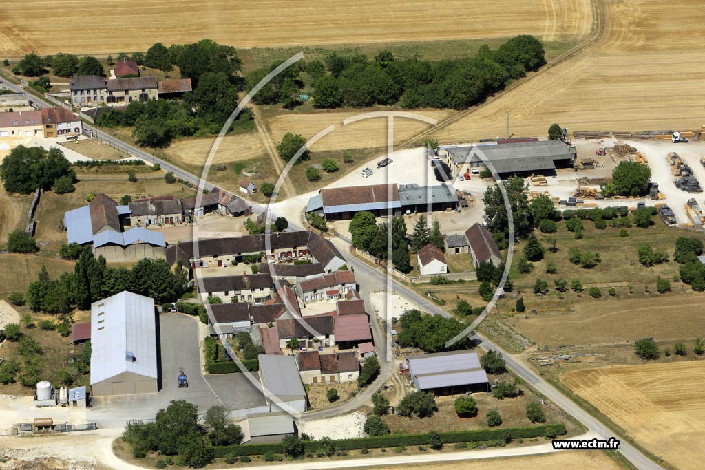 Photo arienne de Bussy-en-Othe (Villepied)