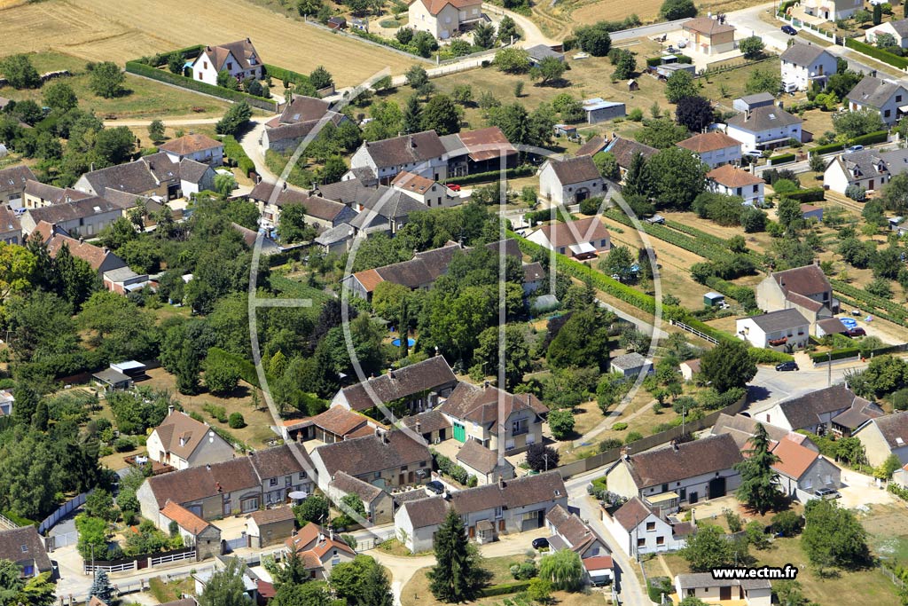 Photo arienne de Chamvres
