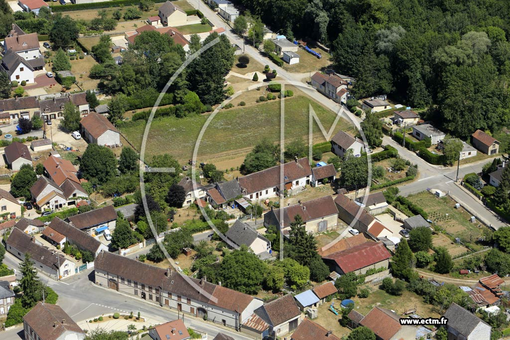 Photo arienne de Chamvres