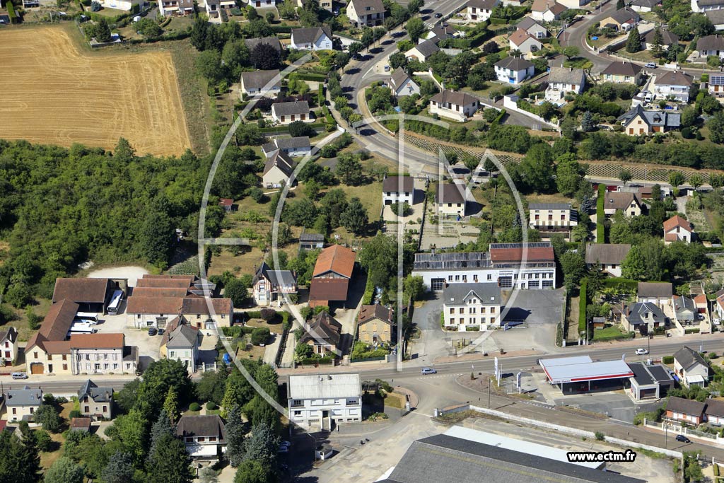 Photo arienne de Migennes