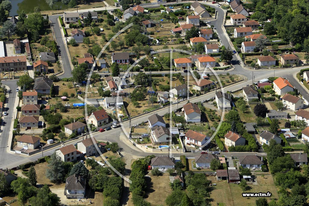 Photo arienne de Migennes (le Foulon)