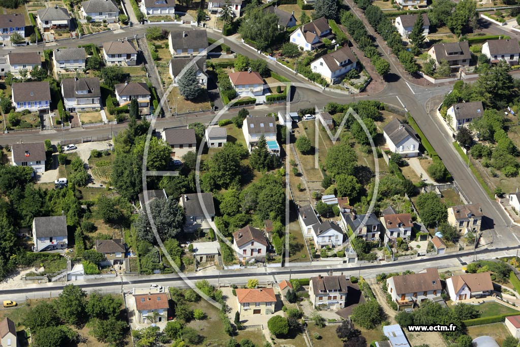 Photo arienne de Migennes (les Mignottes)
