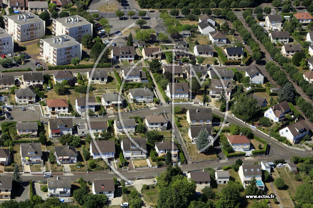 Photo arienne de Migennes (les Mignottes)