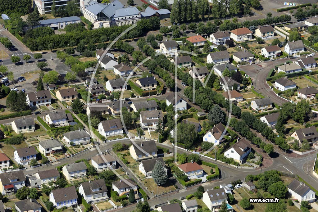 Photo arienne de Migennes (les Mignottes)