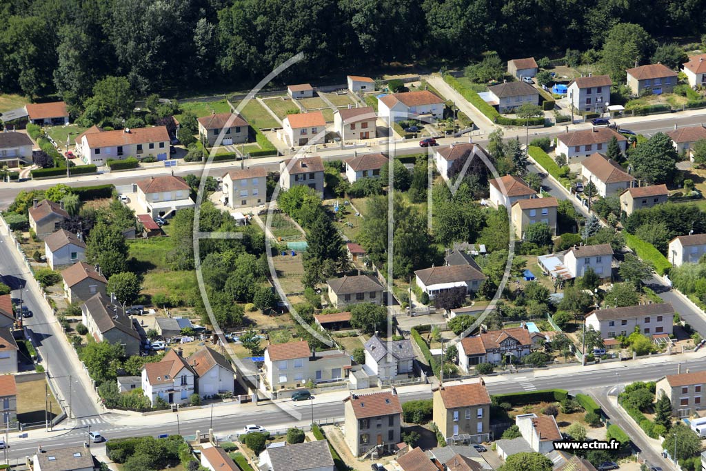 Photo arienne de Migennes (Pot Lev)