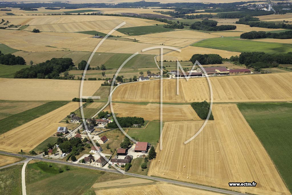Photo arienne de Mont-Saint-Sulpice (Haut des Rgniers)