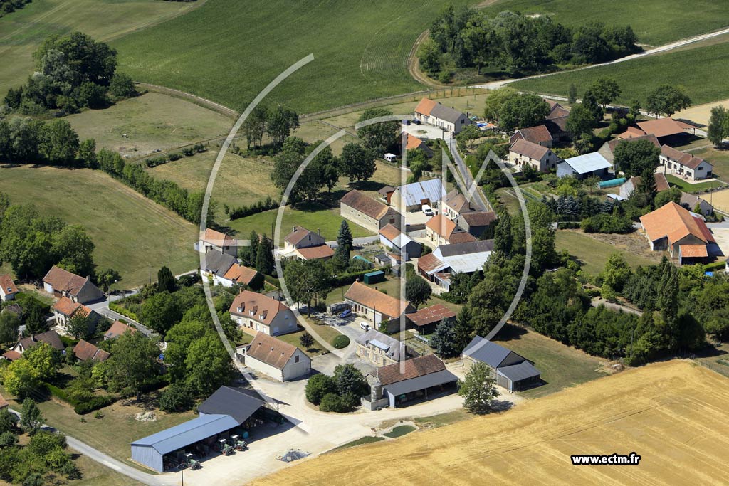 Photo arienne de Broussy-le-Grand (le Mesnil Boussy)