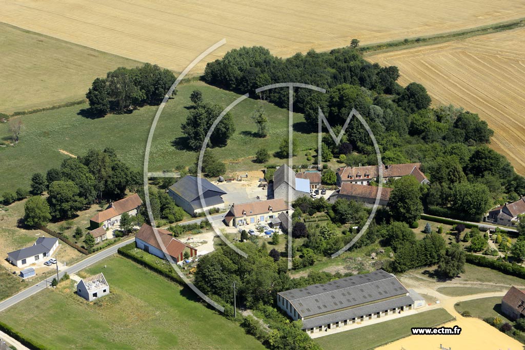 Photo arienne de Champguyon (Champguyon Bas)