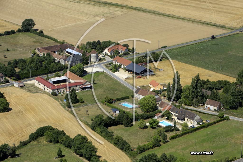 Photo arienne de Champguyon (Champguyon Bas)