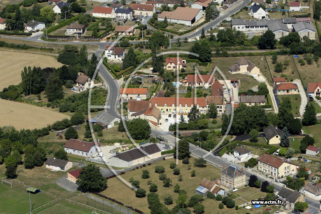 Photo arienne de Esternay