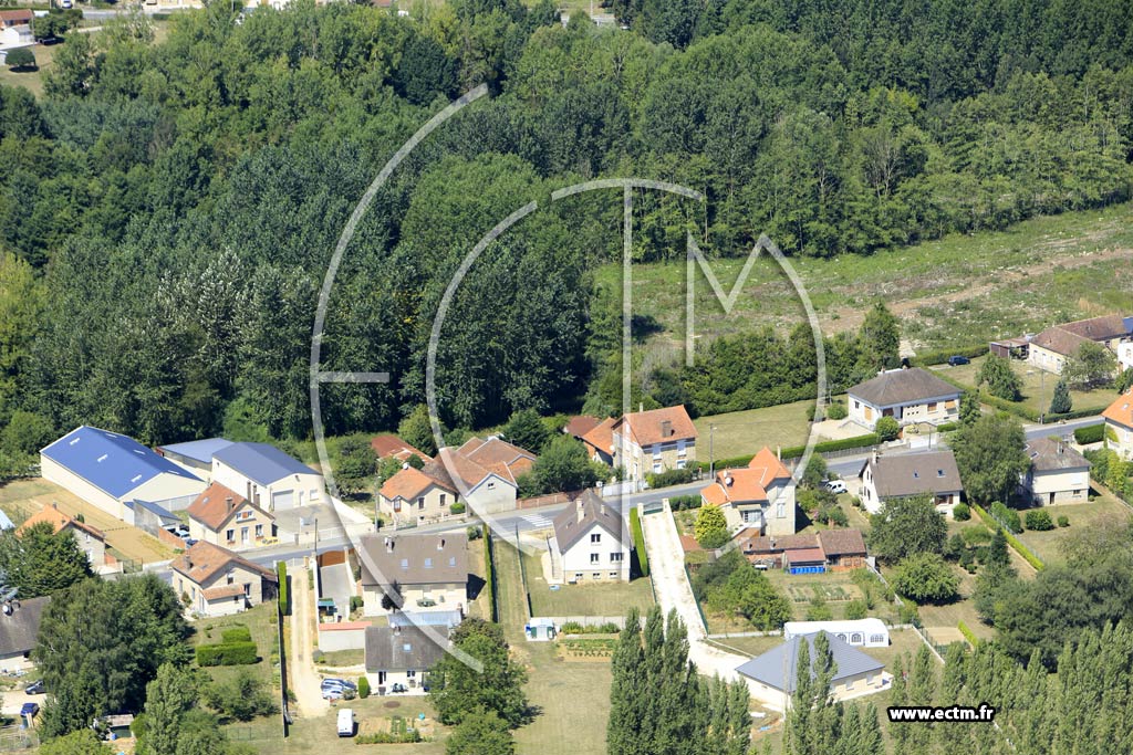 Photo arienne de Esternay