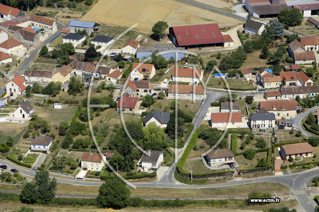Photo arienne de Esternay (Esternay le Franc)