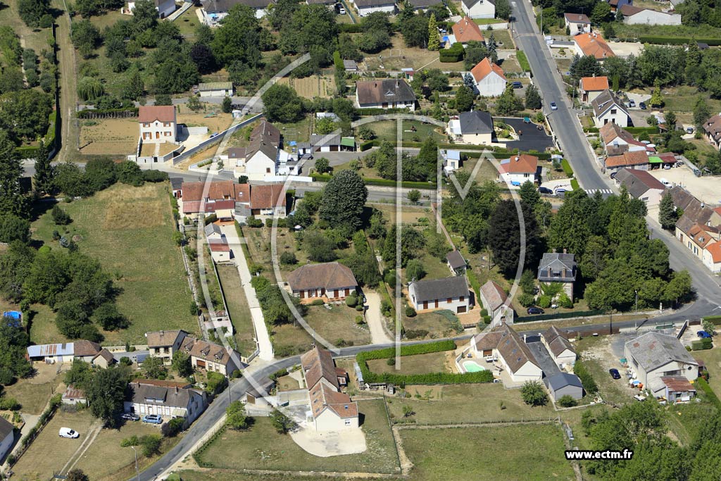 Photo arienne de Esternay (Retourneloup)