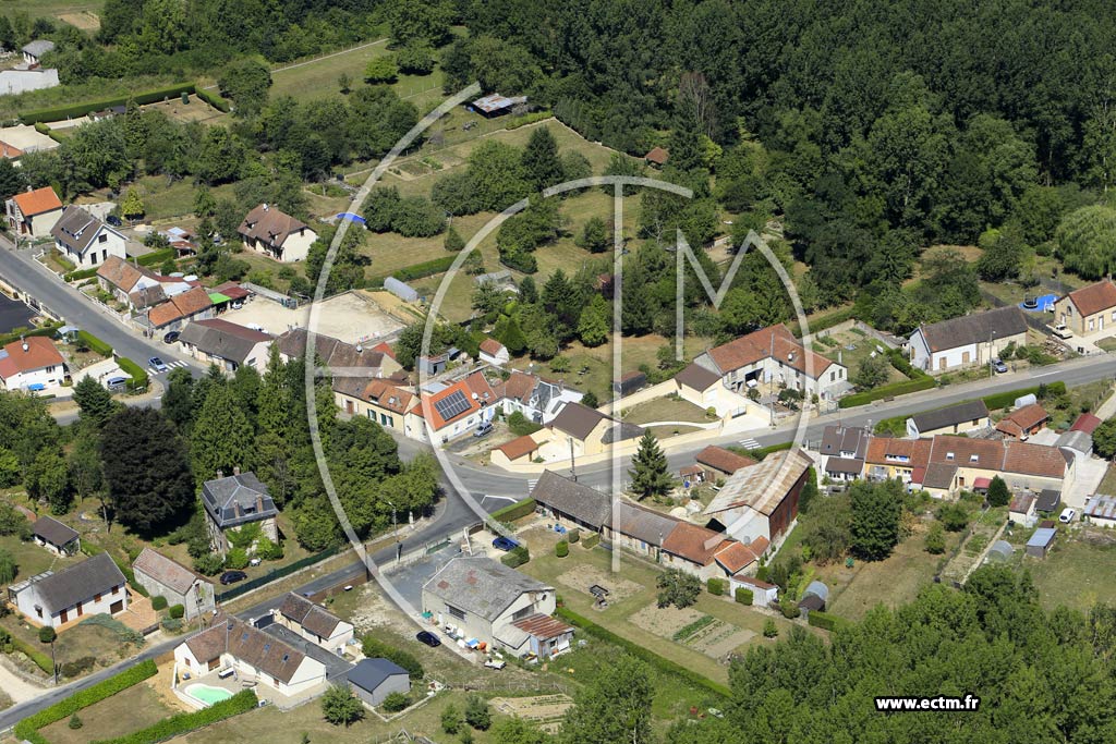 Photo arienne de Esternay (Retourneloup)