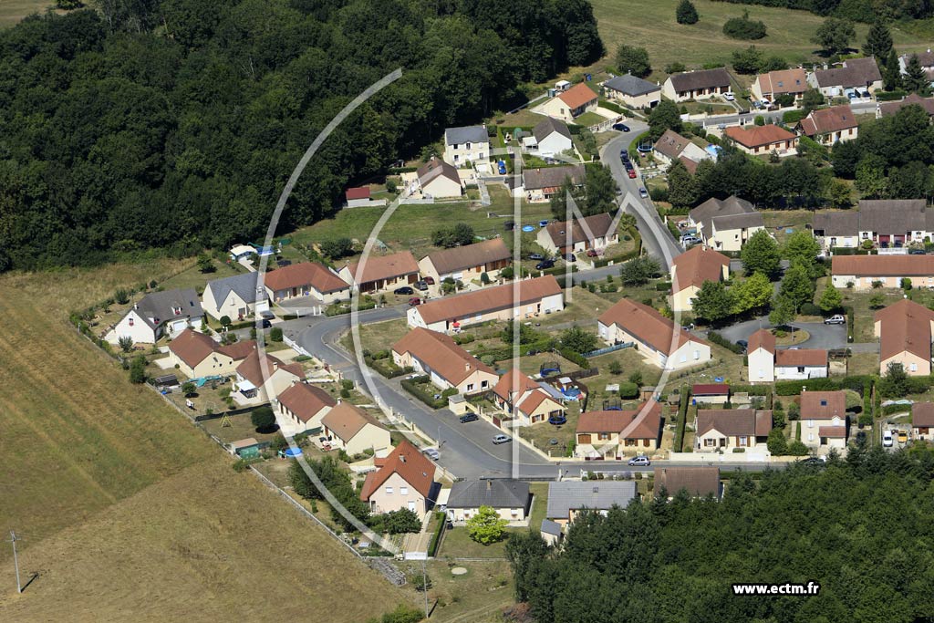 Photo arienne de Esternay (Retourneloup)