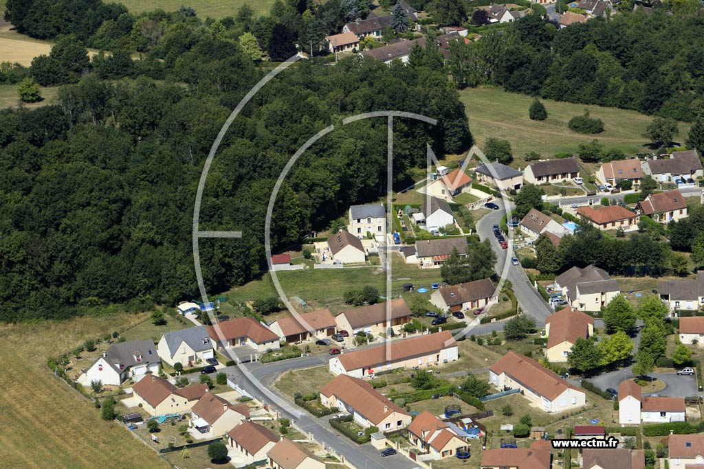 Photo arienne de Esternay (Retourneloup)