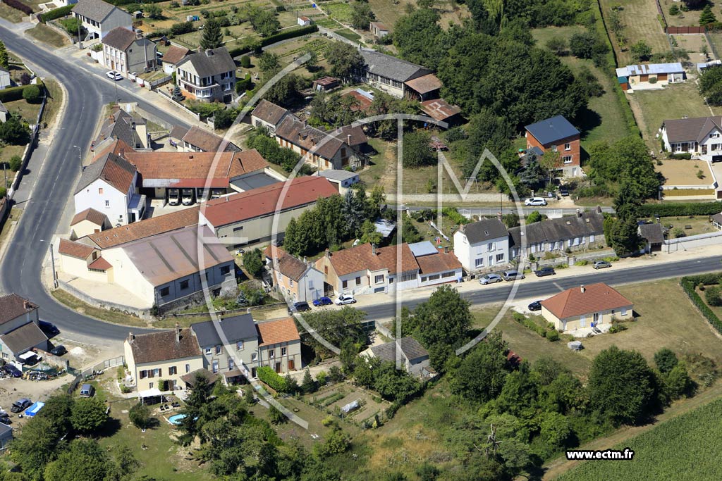 Photo arienne de Esternay (Retourneloup)