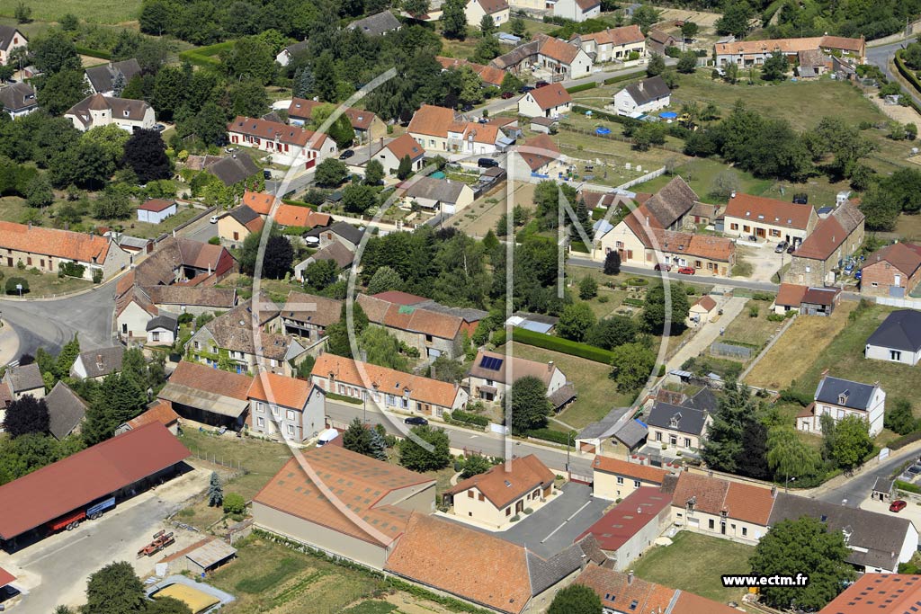 Photo arienne de La Forestire