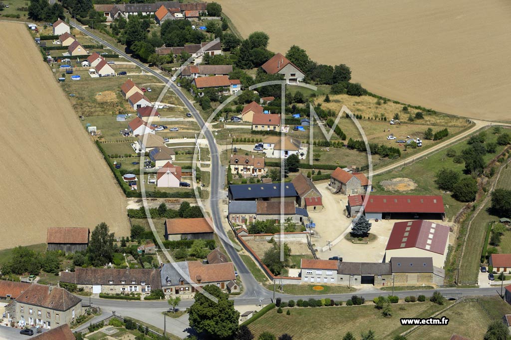 Photo arienne de La Noue (le Village)