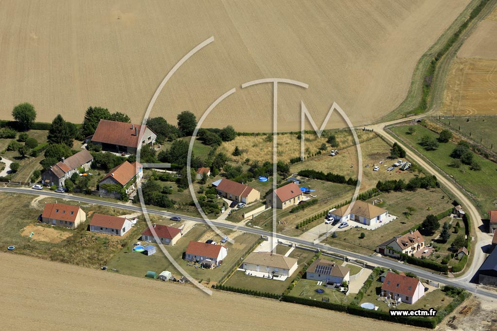 Photo arienne de La Noue (le Village)