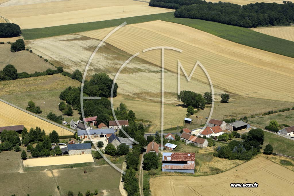 Photo arienne de Le Gault-Soigny (Montvinot)