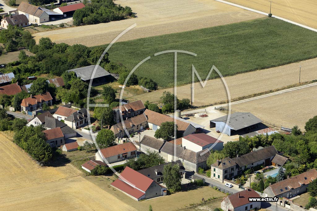 Photo arienne de Saint-Quentin-le-Verger
