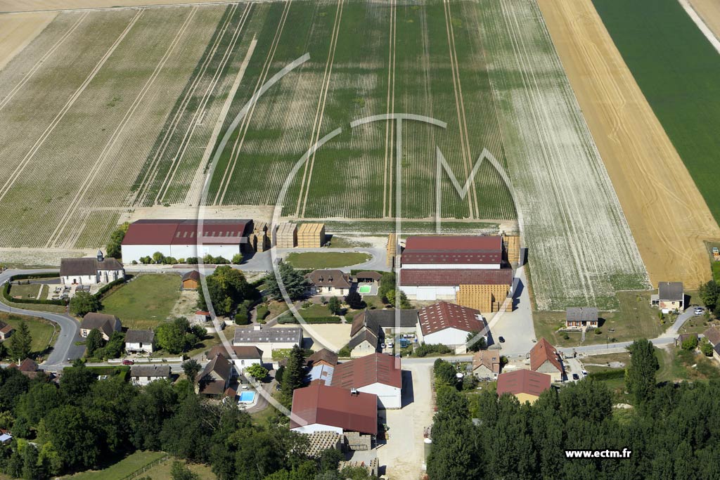 Photo arienne de Saint-Remy-Sous-Broyes