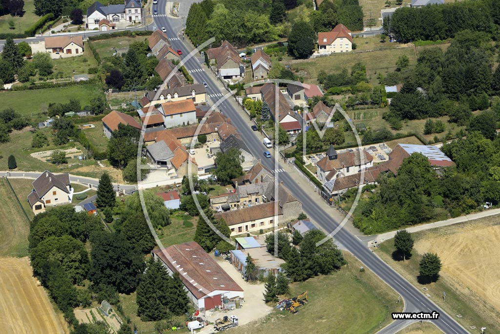 Photo arienne de Soizy-aux-Bois