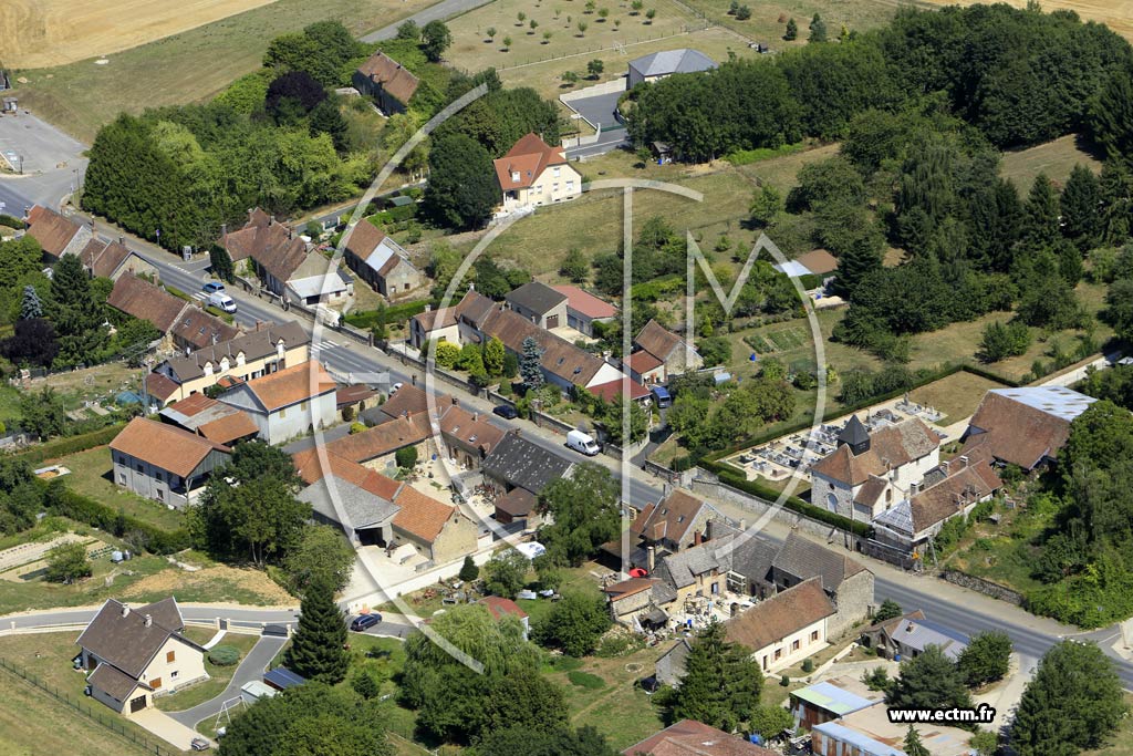 Photo arienne de Soizy-aux-Bois