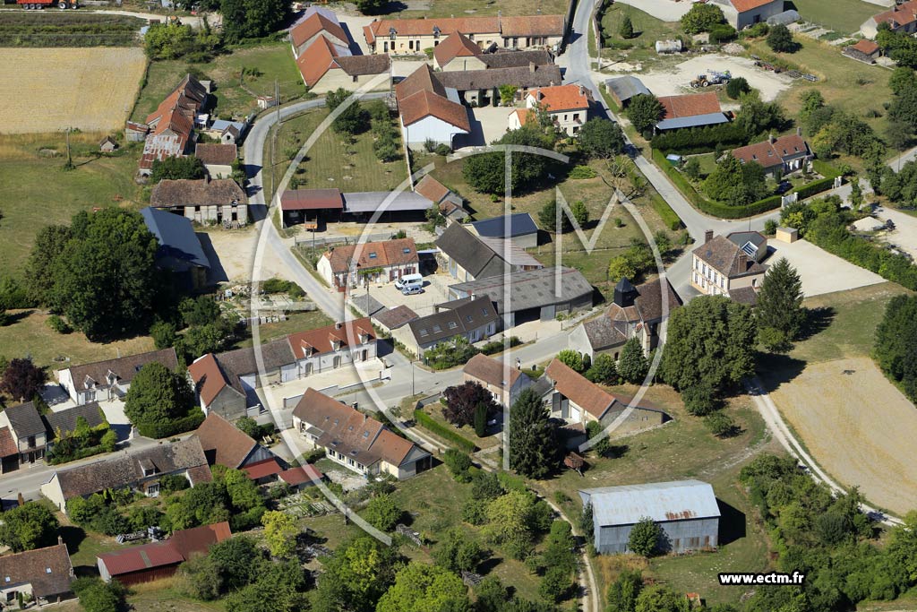 Photo arienne de Villeneuve-Saint-Vistre-et-Villevotte