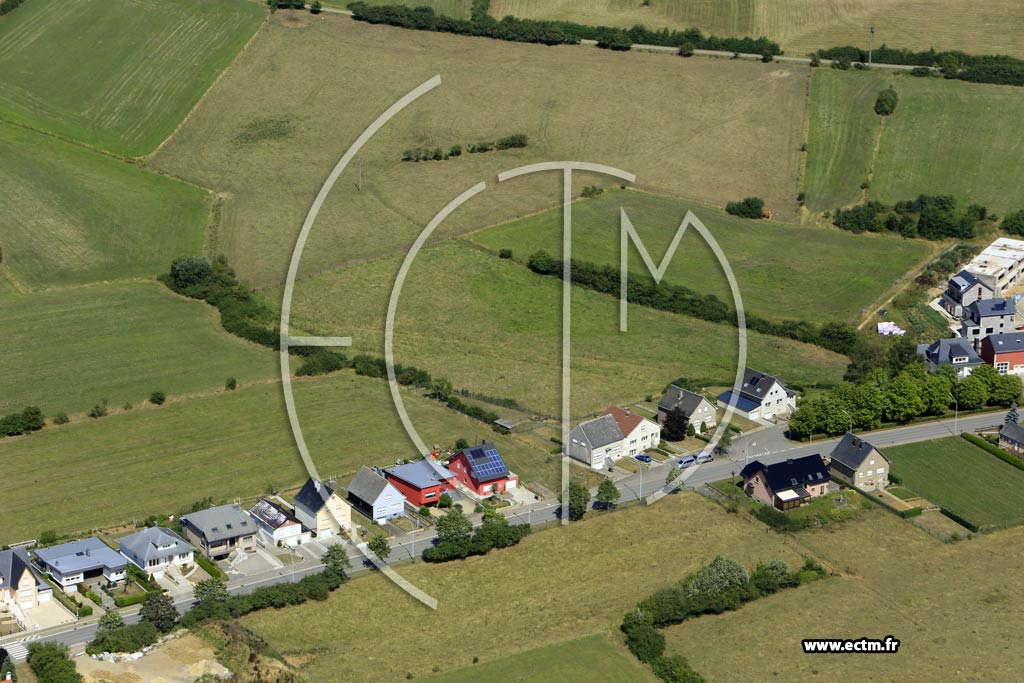 Photo arienne de Kerjeng (Hautcharage)