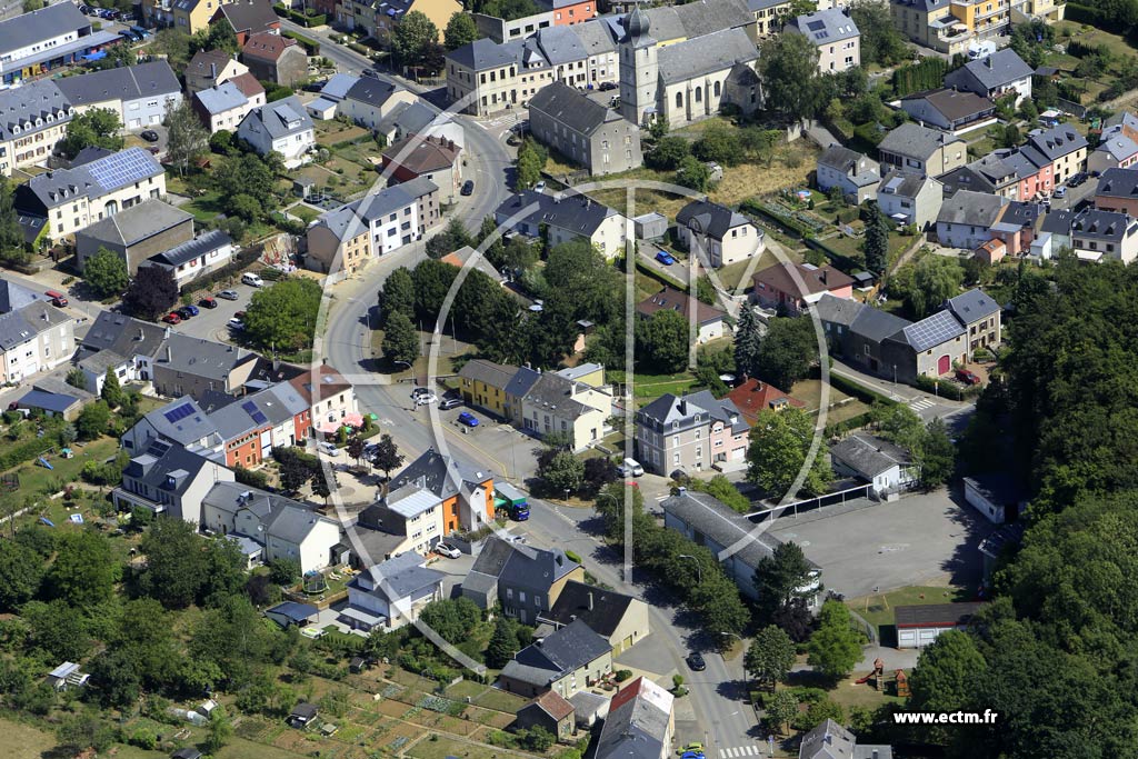 Photo arienne de Kerjeng (Hautcharage)