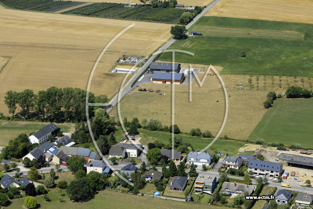 Photo arienne de Kehlen (Olm)