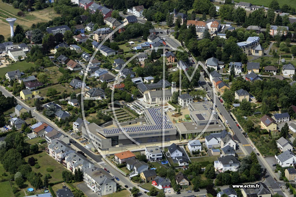 Photo arienne de Mamer (Kapellen)