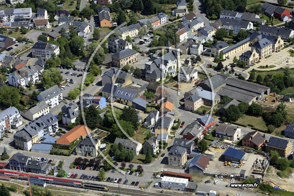 Photo arienne de Mamer (Sud)