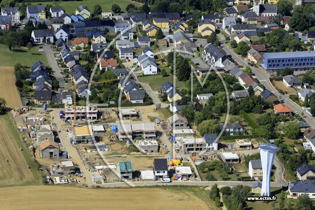 Photo arienne de Reckange-sur-Mess