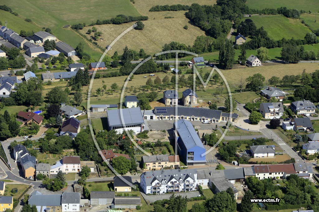 Photo arienne de Reckange-sur-Mess