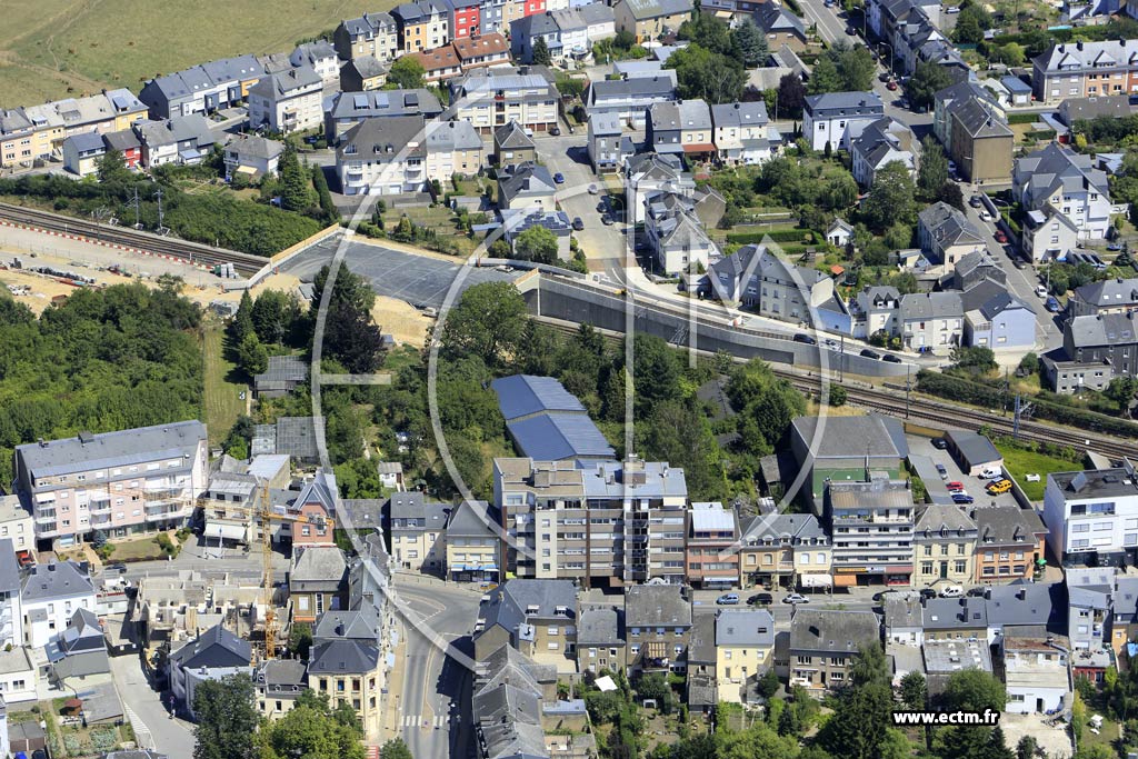 Photo arienne de Bettembourg