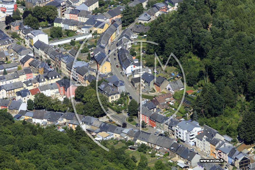 Photo arienne de Differdange