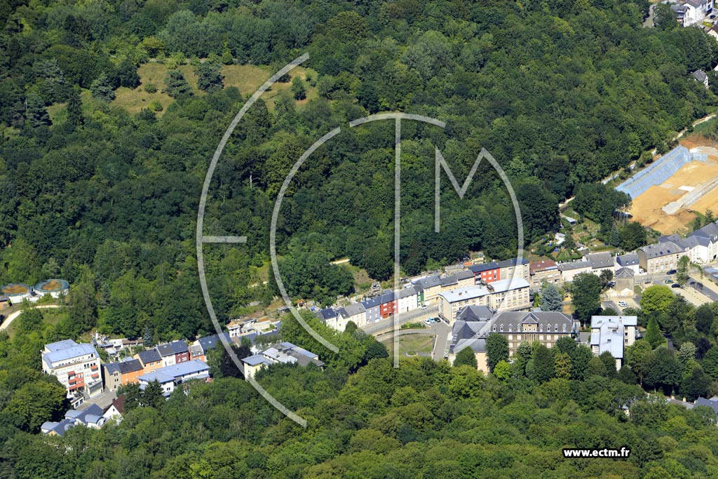 Photo arienne de Differdange