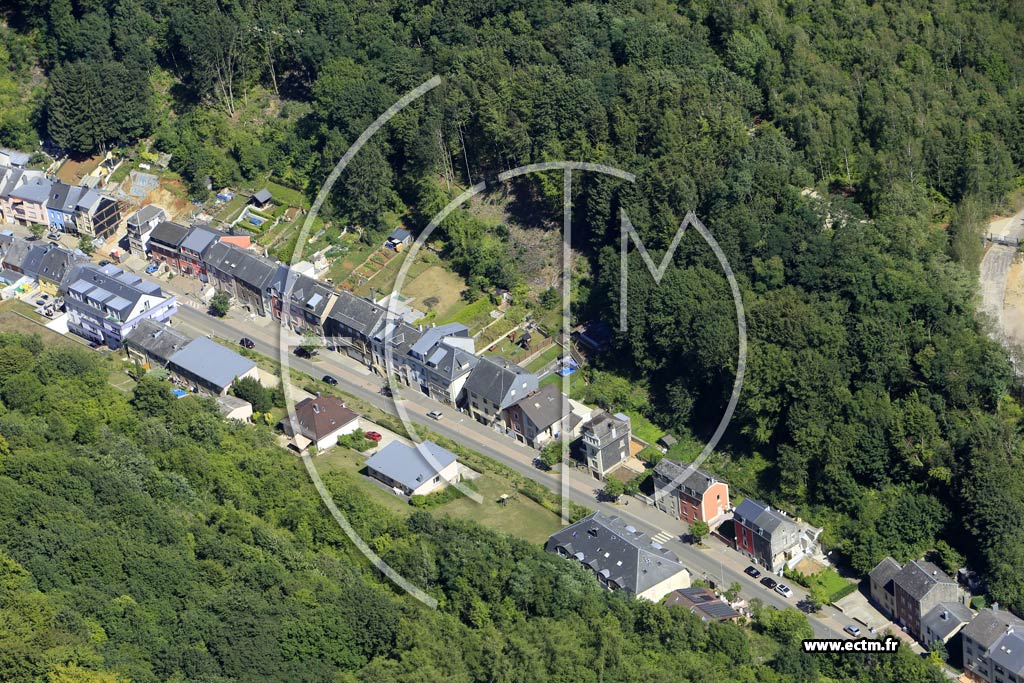 Photo arienne de Differdange