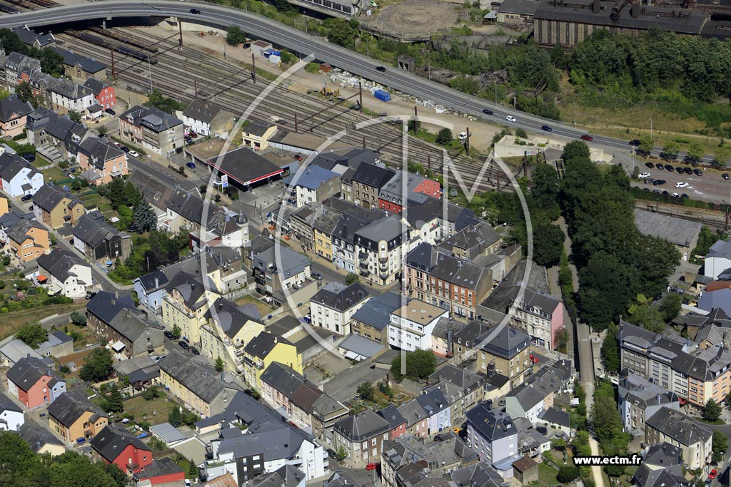 Photo arienne de Differdange