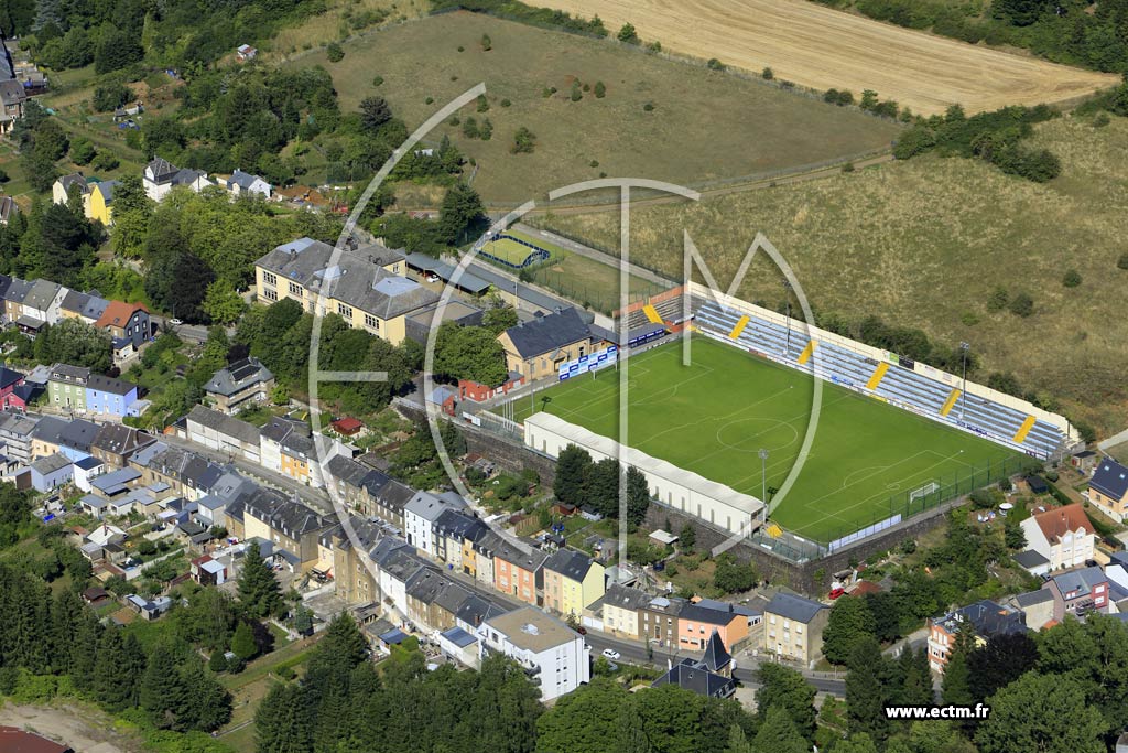 Photo arienne de Dudelange