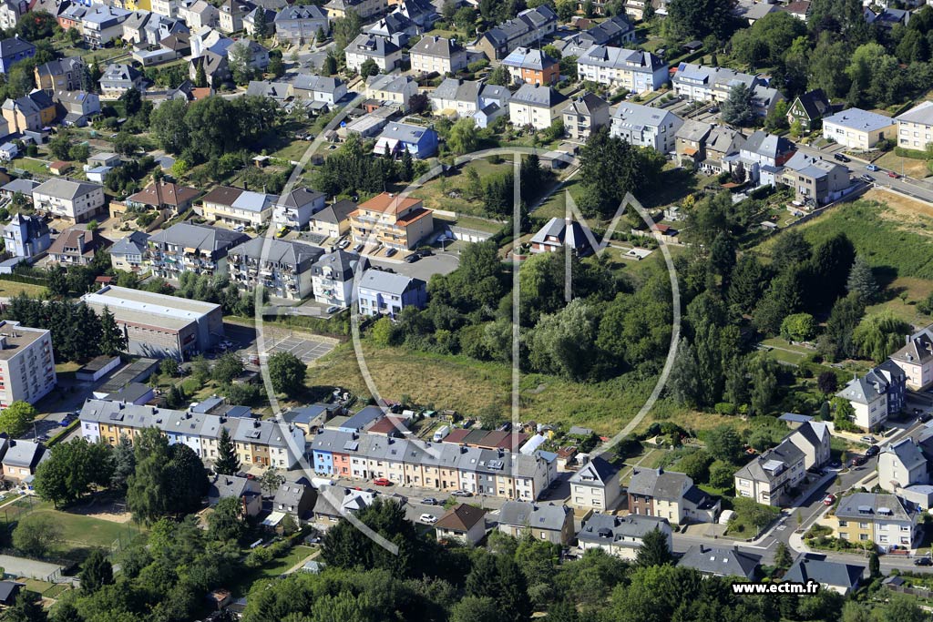 Photo arienne de Dudelange