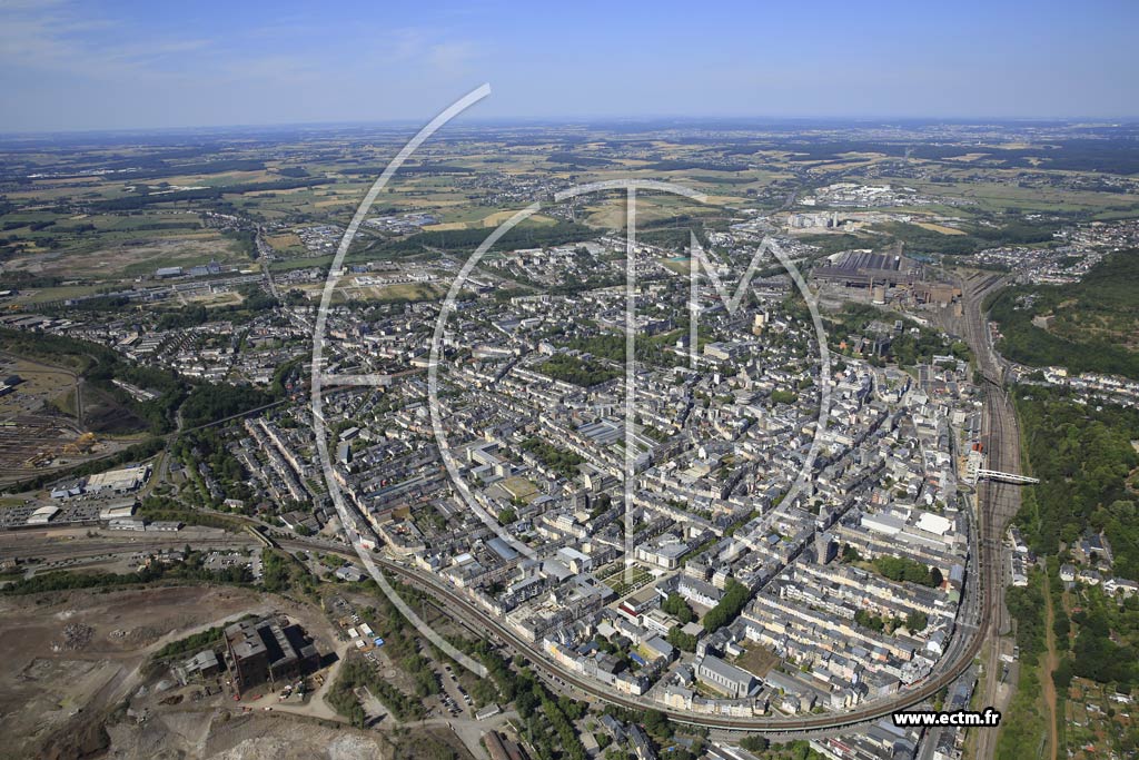 Photo arienne de Esch-sur-Alzette