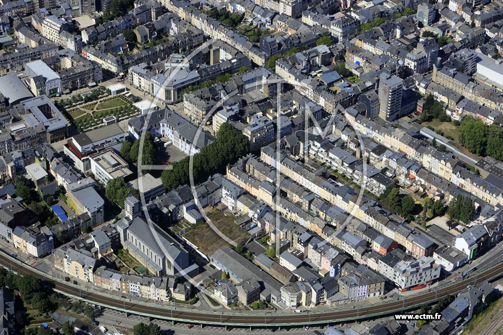 Photo arienne de Esch-sur-Alzette