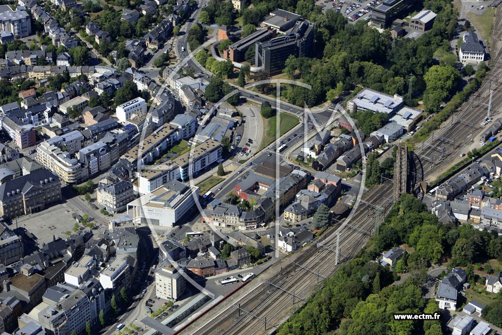 Photo arienne de Esch-sur-Alzette