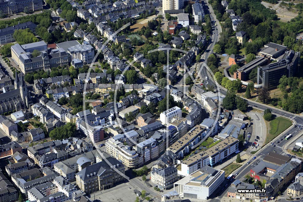 Photo arienne de Esch-sur-Alzette